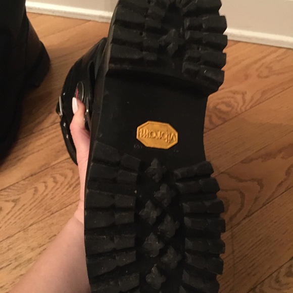 Redwing Steel Toe Black Engineer Boots 10 E2 - Picture 11 of 11